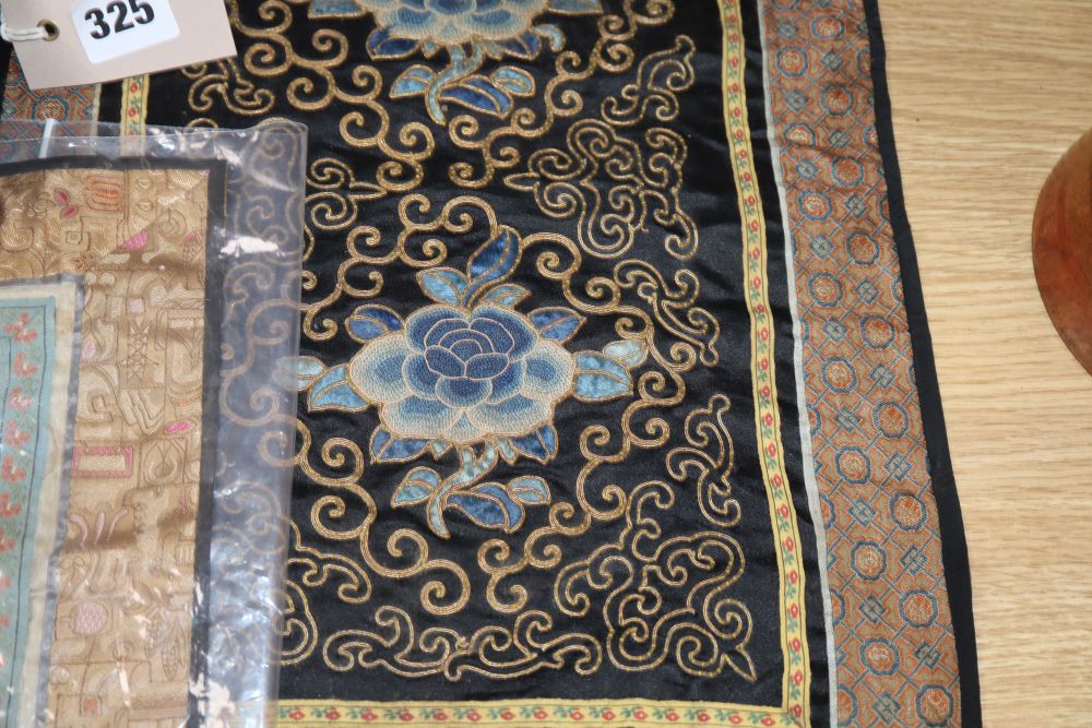 A 19th century Chinese embroideries (4)